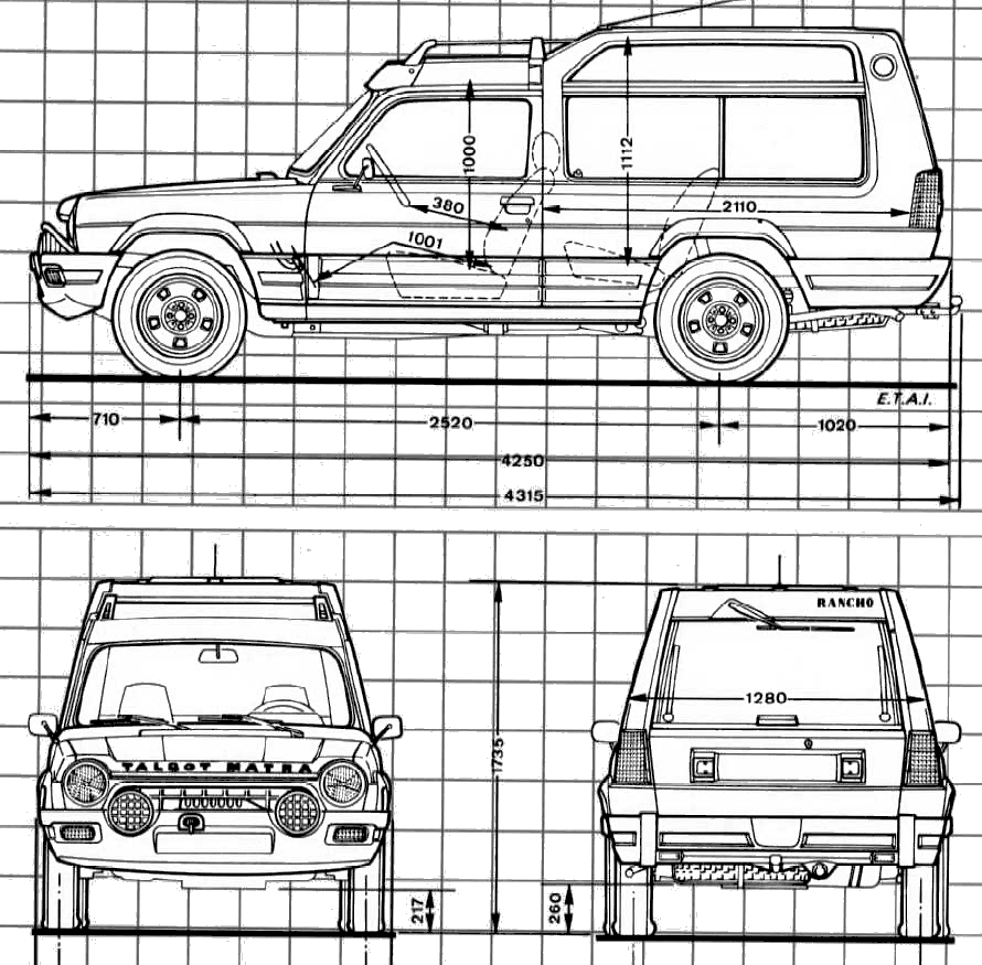 Matra-simca rancho