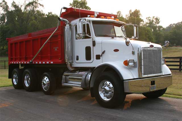 Peterbilt dump