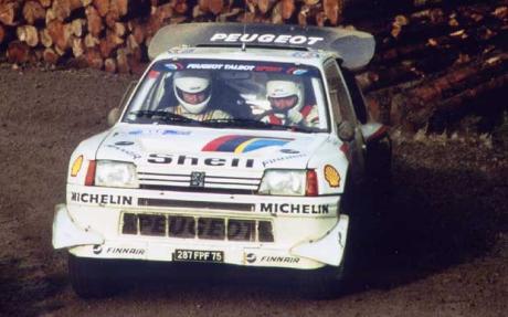 Peugeot rally