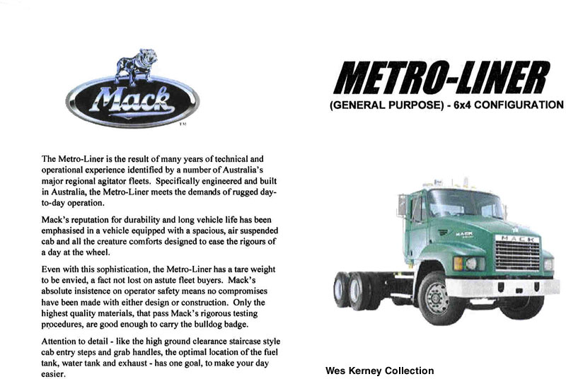 Mack metroliner