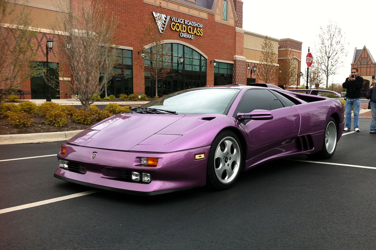 Lamborghini Diablo Purple