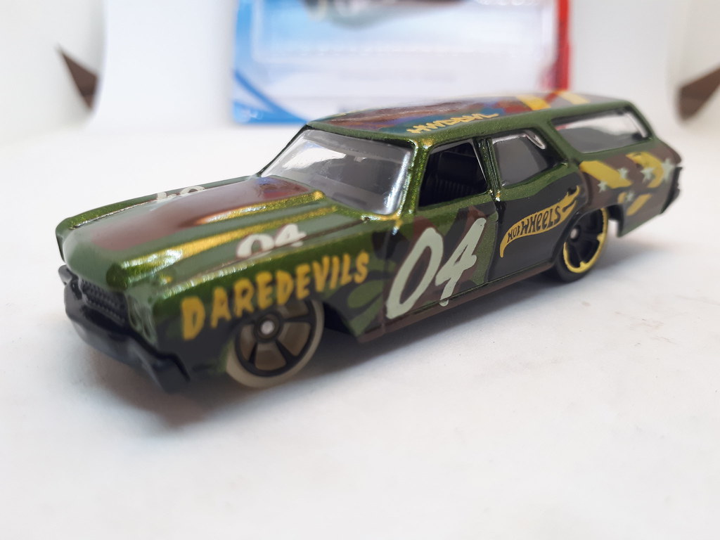 hot wheels 70 chevelle ss wagon daredevil